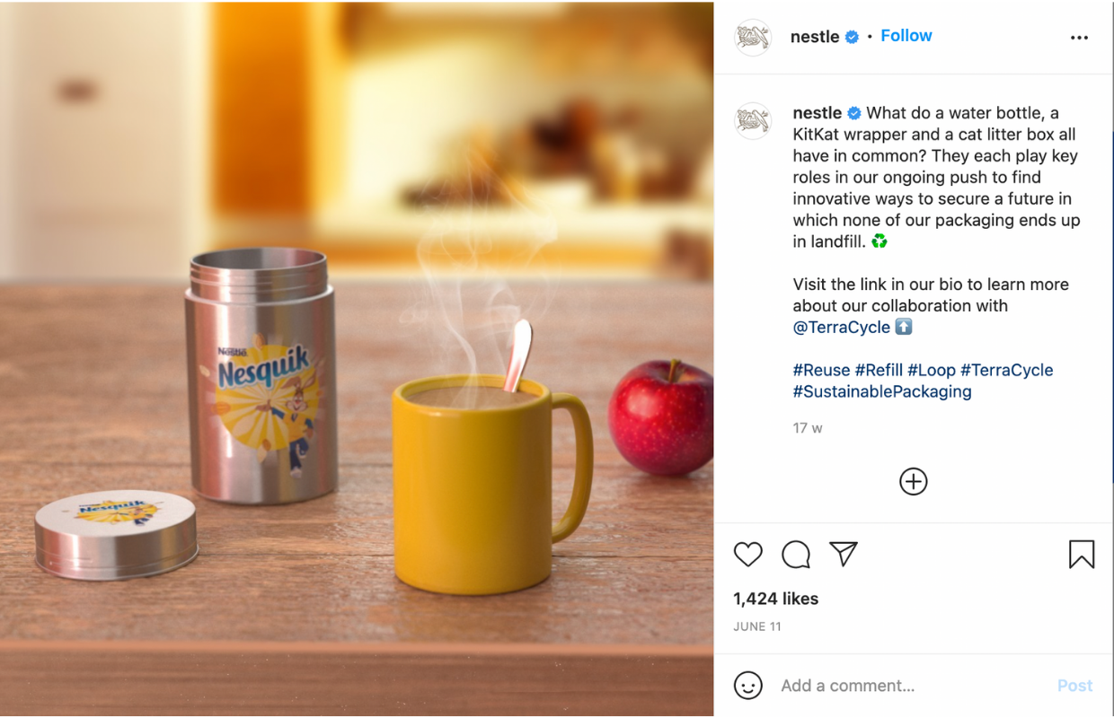 Estrategia de redes sociales de Nestlé aprenda de la empresa de