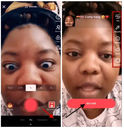 Comment rejoindre quelqu un en direct sur TikTok Captures d écran