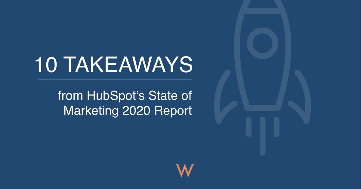 Diez conclusiones del informe State of Marketing 2020 de HubSpot