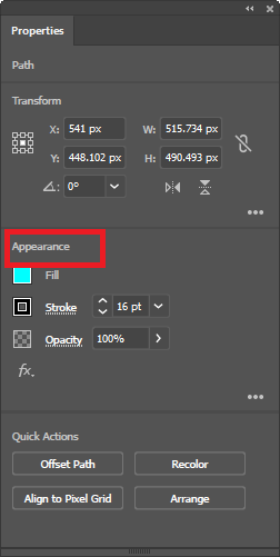 Una guía para principiantes sobre cómo usar el panel de apariencia en adobe illustrator