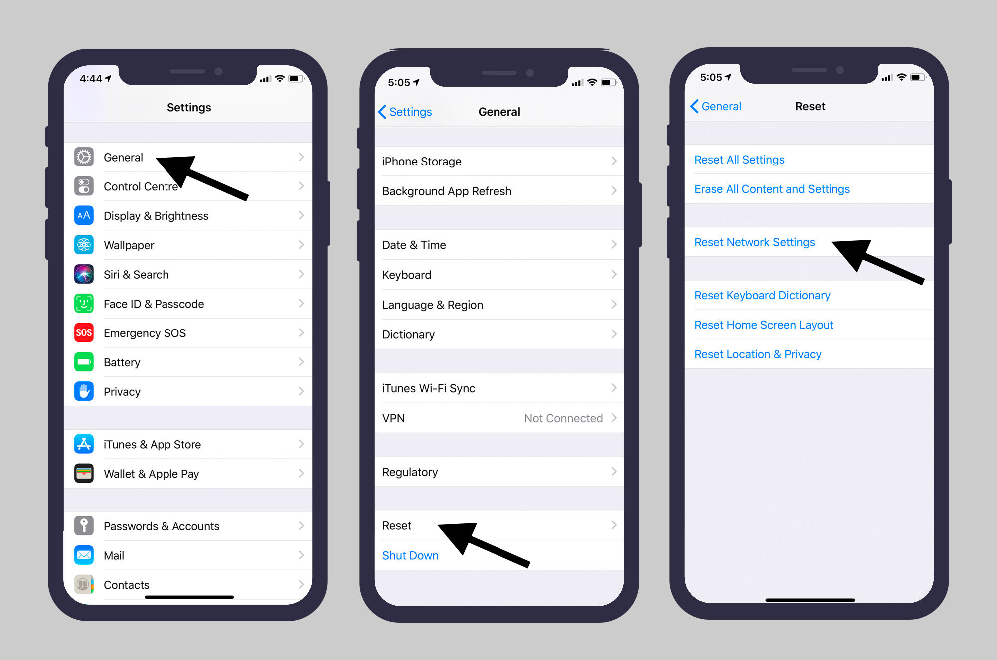 How To Reset Network Settings On Iphone Xr