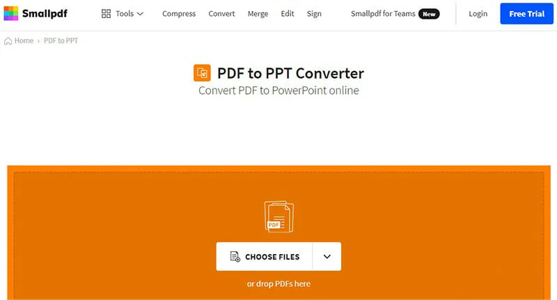 free convert pdf to ppt