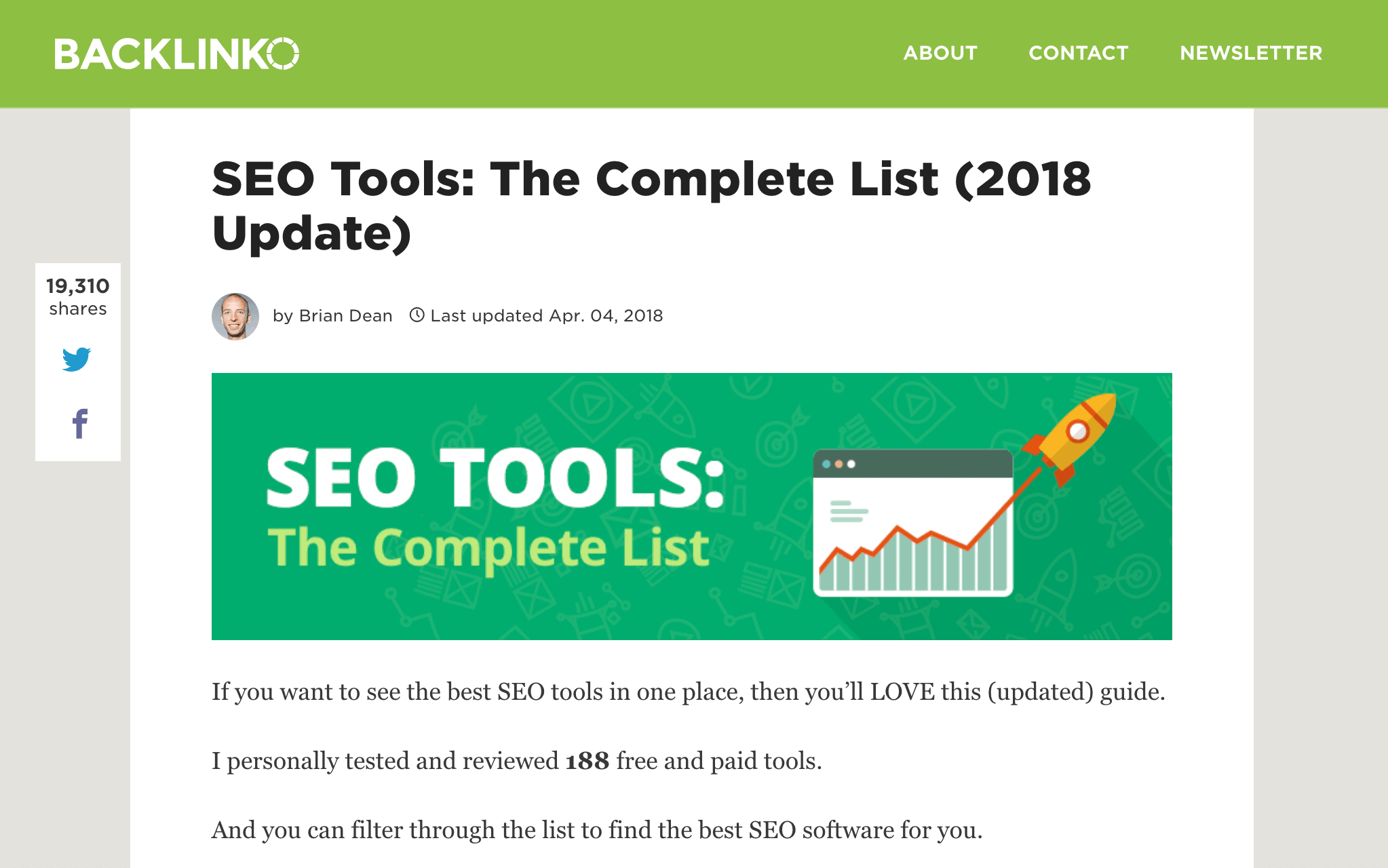 best seo tools 2018