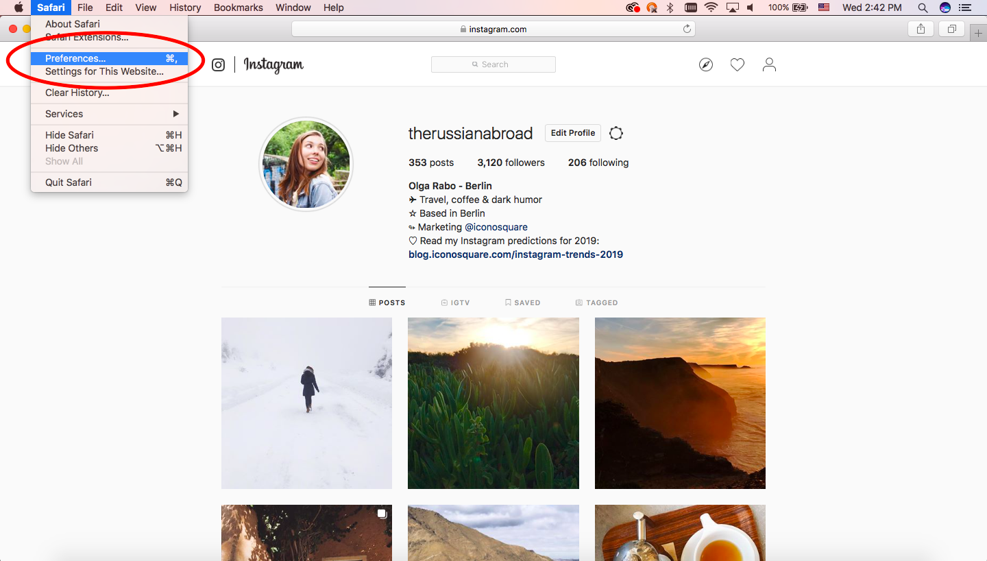 how to post photos on instagram using pc