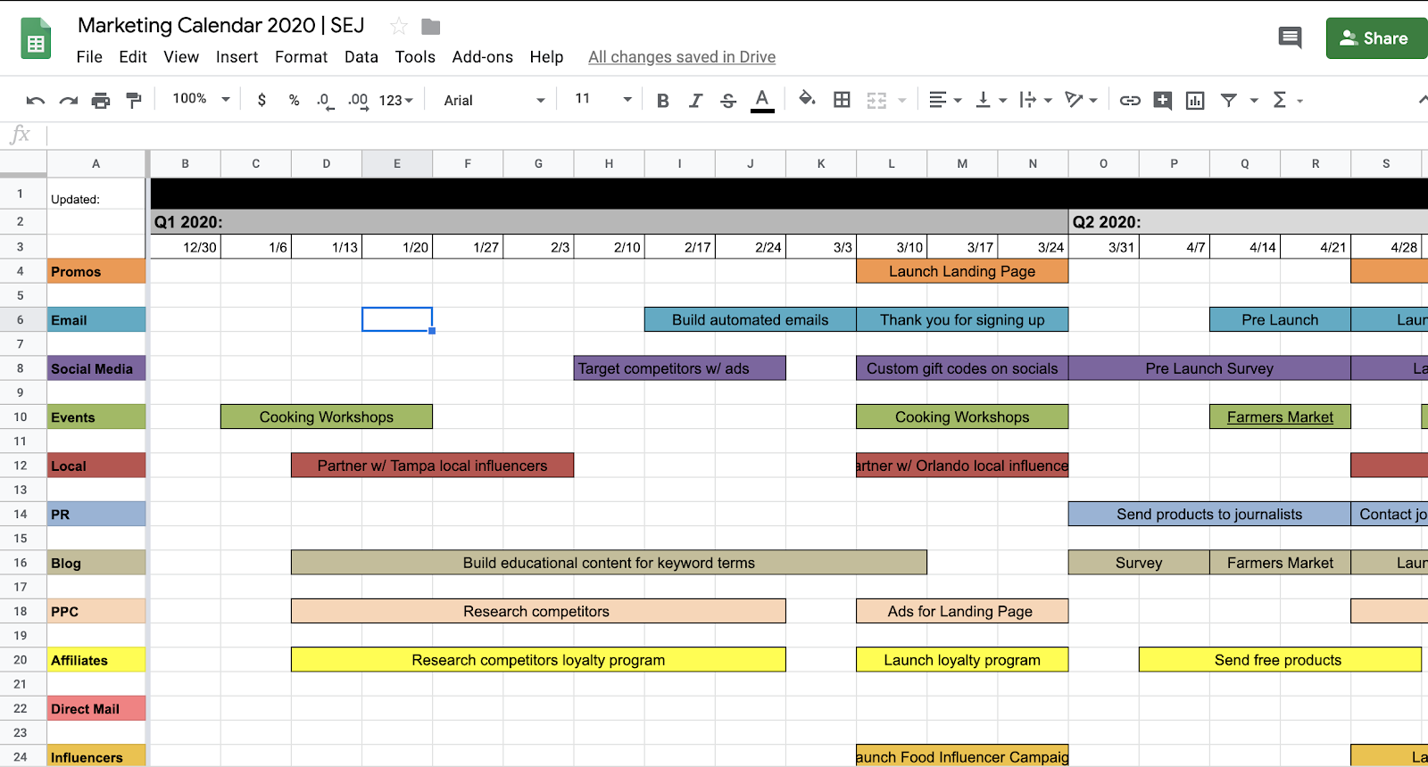 Sie Ben tigen Diesen Marketingkalender 2021 Kostenlose Vorlagen 