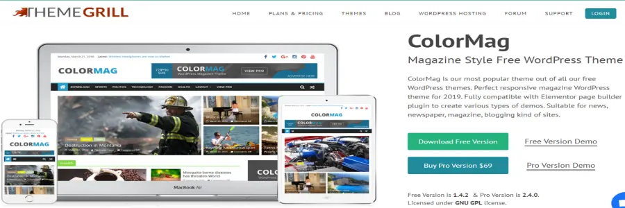 colormag pro wordpress theme nulled