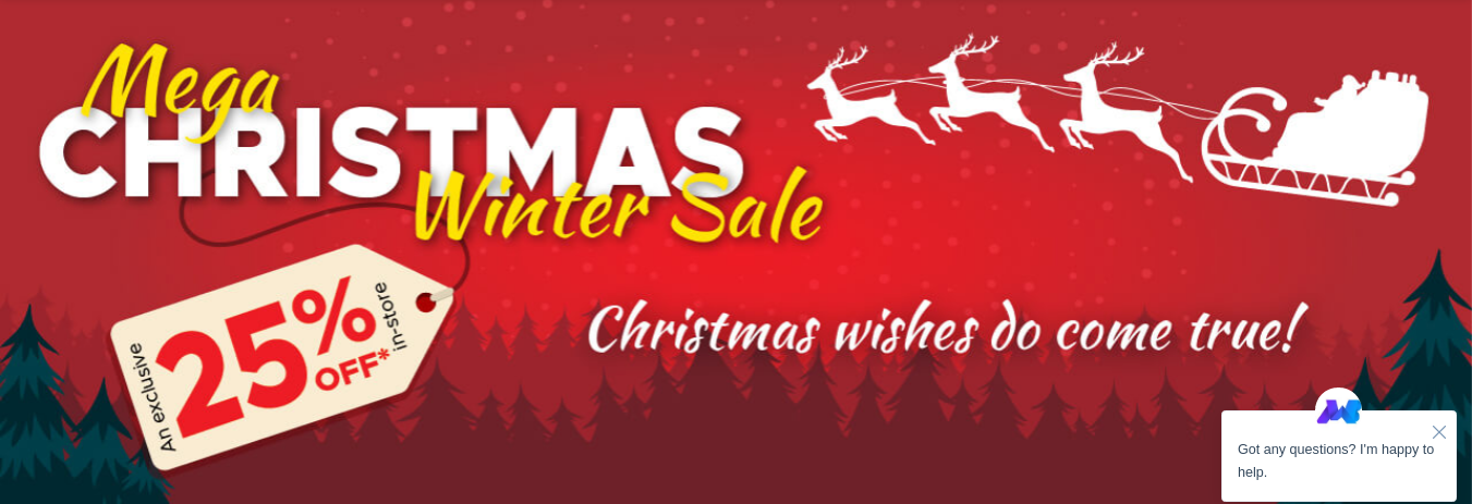 Christmas sale